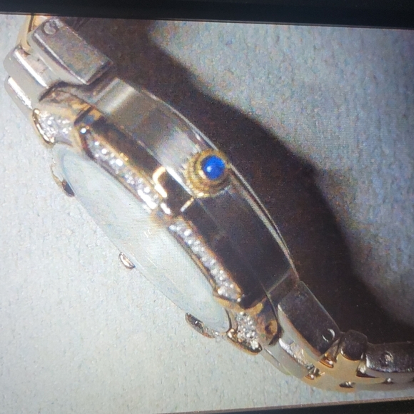 Anne Klein Sport Diamond 2 Tone Ladies Watch - Picture 7 of 13